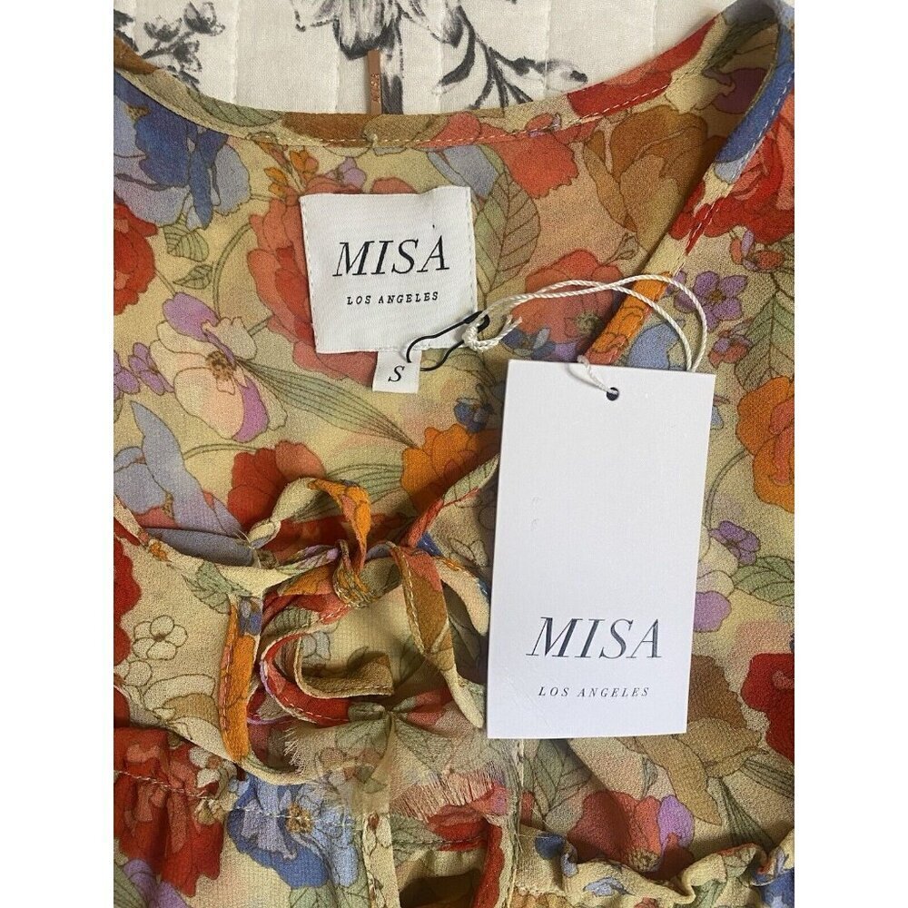NWT Misa Los Angeles X Revolve Avani Dress in Vintage Floral $334 Small - Picture 12 of 16